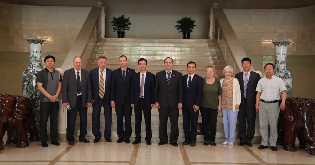 莫斯科动力学院扎莫洛德奇科夫·弗拉基米尔副校长一行访.