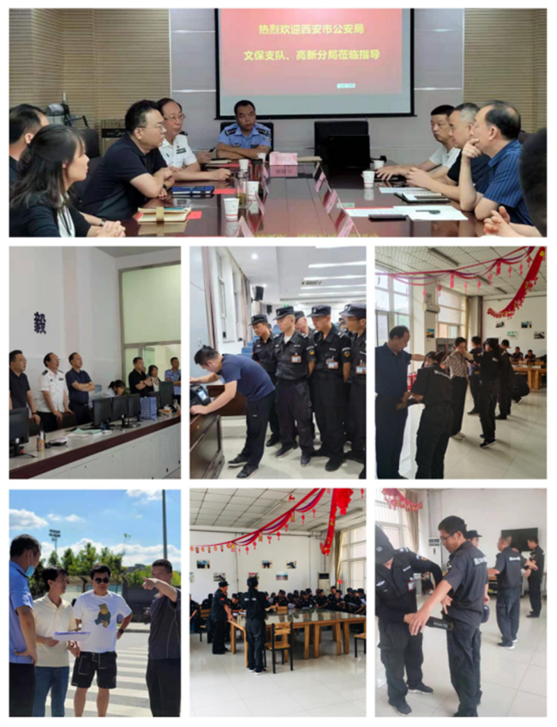 驻守保卫一线护航校园平安