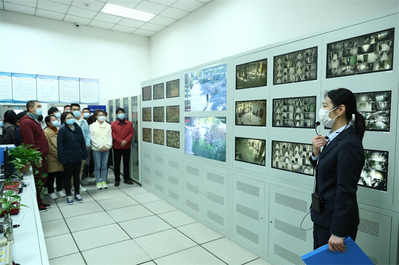创新大厦开展消防安全宣传活动